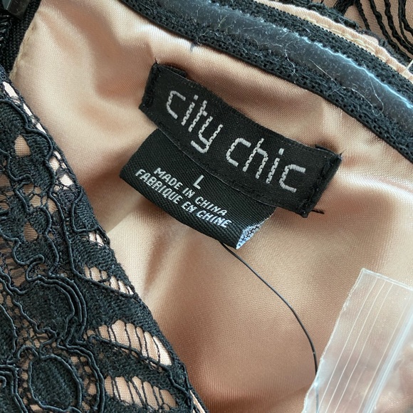 ‼️SALE‼️ NWT - CITY CHIC Black Lace Dress - Picture 5 of 11